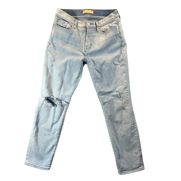 7 For All Mankind Denim - 7 for All Mankind Women Size 30 Luxe Vintage Josefina Light Wash Button Fly